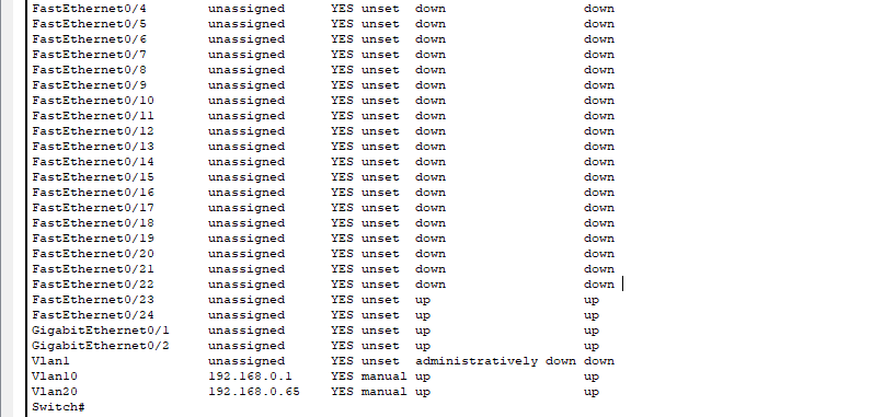 Show IP Interface Brief